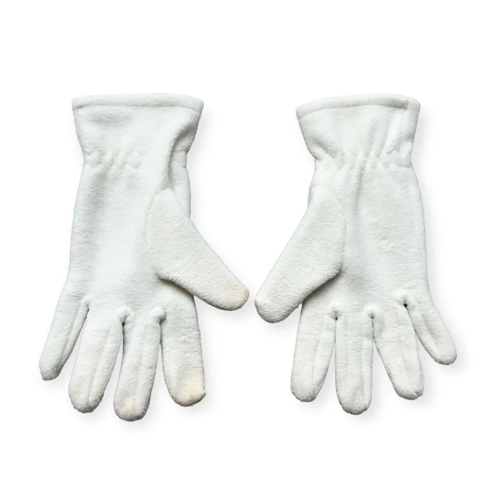 🔃White Fleece Gloves